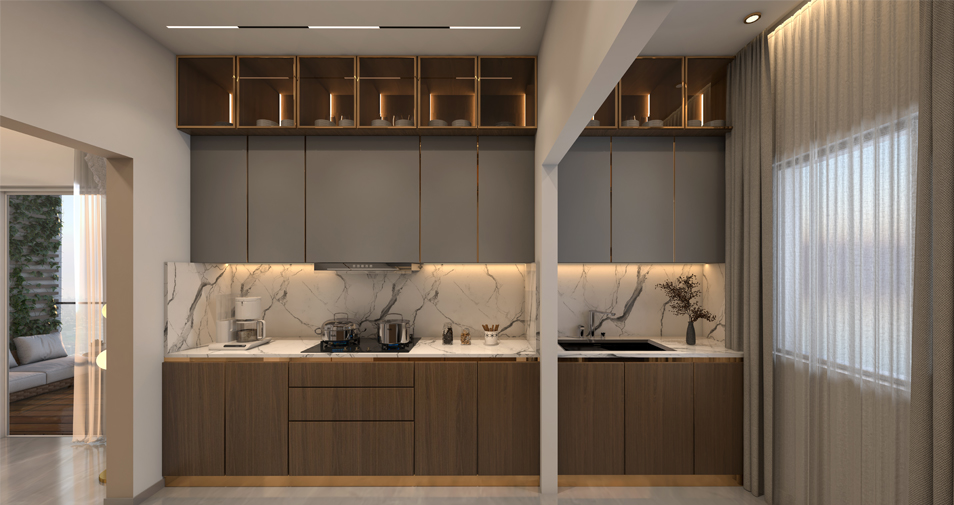 Sattva Ekatra — modular kitchen